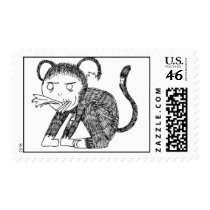 Zombie Monkey Stamps
