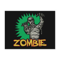 Zombie Mummy Postcard