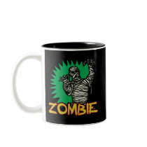 Zombie Mummy Two-Tone Mug