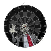 Zombie Obama Dart Board Sets dartboards