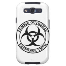 Zombie Outbreak Response Team (Biohazard) Samsung Galaxy S3 Cases