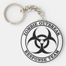 Zombie Outbreak Response Team (Biohazard) Key Chain