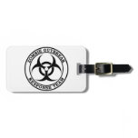 Zombie Outbreak Response Team (Biohazard) Travel Bag Tags