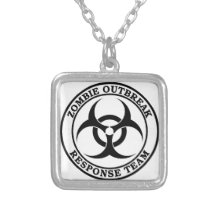 Zombie Outbreak Response Team (Biohazard) Necklace