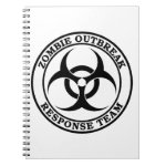 Zombie Outbreak Response Team (Biohazard) Spiral Note Books Zombie Outbreak Response Team (Biohazard) Spiral Note Books