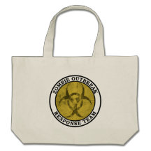 Zombie Outbreak Response Team (Biohazard) Tote Bag