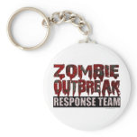 Zombie Outbreak Response Team Key Chains