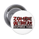 Zombie Outbreak Response Team Pinback Button