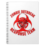 Zombie Outbreak Response Team Spiral Notebooks Zombie Outbreak Response Team Spiral Notebooks