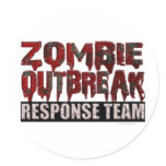 Zombie Outbreak Response Team Sticker