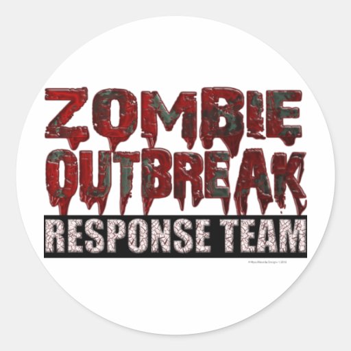 Zombie Outbreak Response Team Sticker