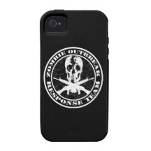 Zombie Outbreak Response Team Vibe iPhone 4 Cover