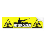 Zombie Patrol - Alpha Team Bumper Sticker bumper stickers