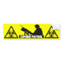 Zombie Patrol - On the Gun Bumper Sticker