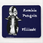 Zombie Penguin: Ffiiissh! Mouse Mat