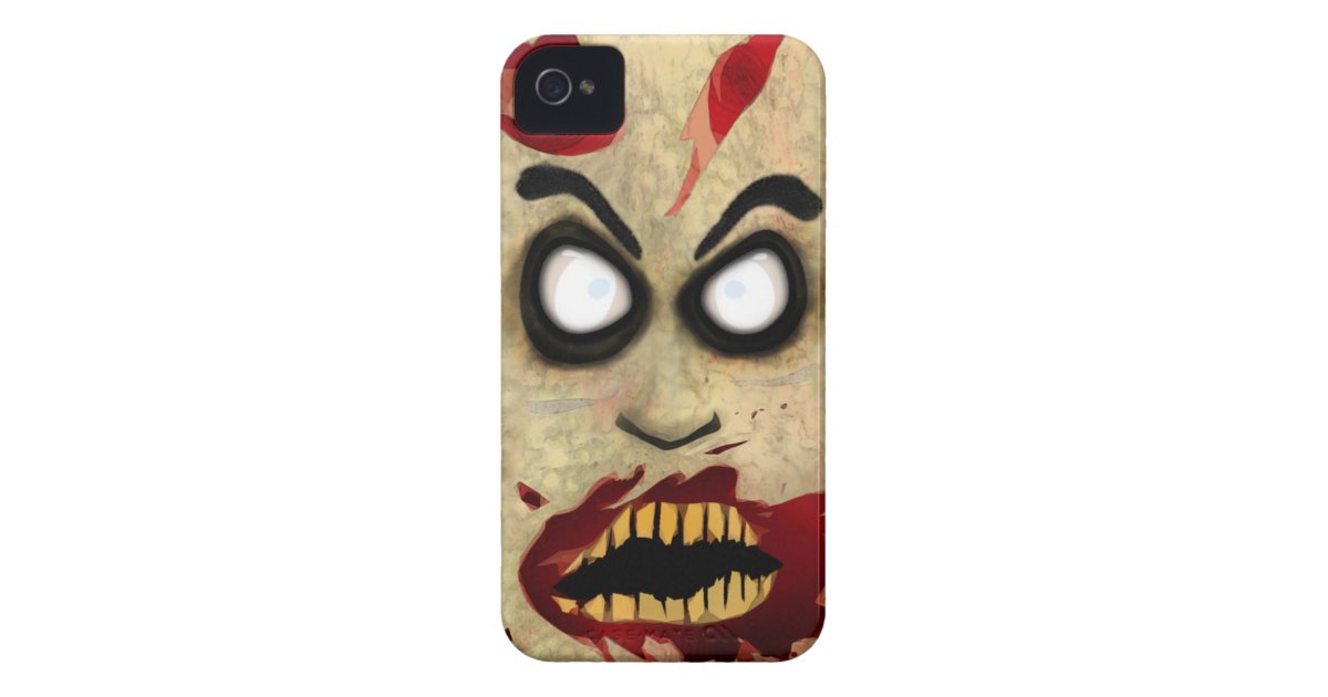 Zombie Phone iPhone 4 Case Zazzle