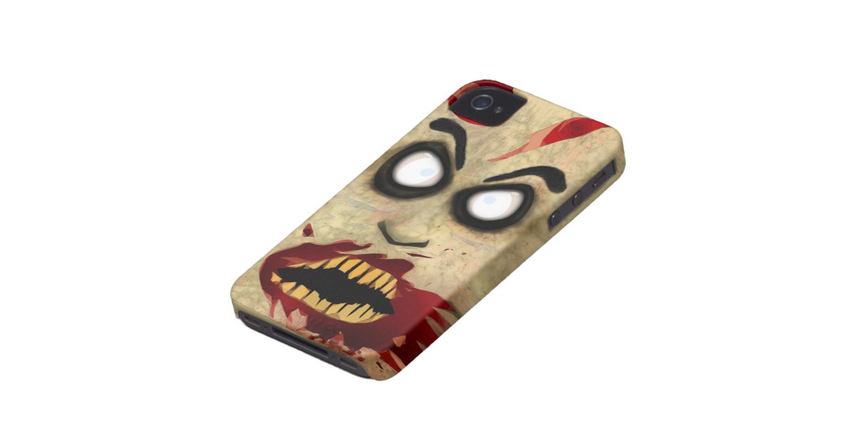 Zombie Phone iPhone 4 Case Zazzle