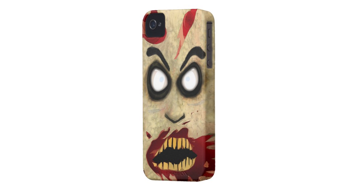 Zombie Phone iPhone 4 Case Zazzle