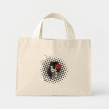 Zombie Pin up Canvas Bags