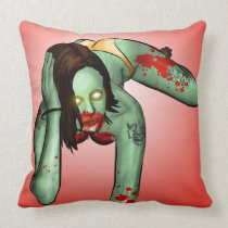 Zombie Pin-Up Pillow