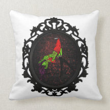 zombie pinup pillow