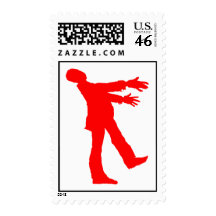 Zombie Postage Stamp