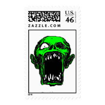 Zombie Postage Stamps