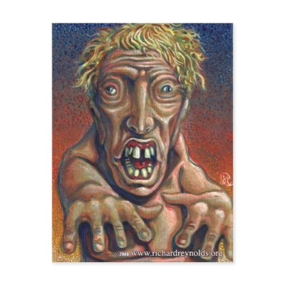 zombie postcard by Richard_Reynolds