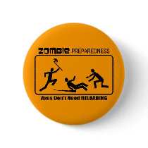 Zombie Preparedness Axes Reload Design Pins