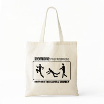 Zombie Preparedness Befriend Slow ALL COLOR Design Bag