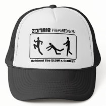 Zombie Preparedness Befriend Slow Design Hat
