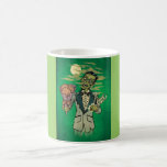 zombie prom date with brain roses coffee mugs