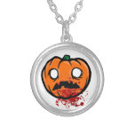 zombie pumpkin necklace necklaces