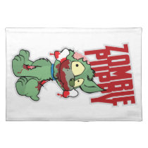 Zombie Puppy placemats