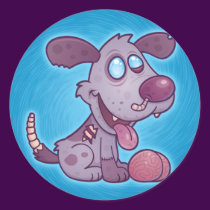Zombie Puppy stickers
