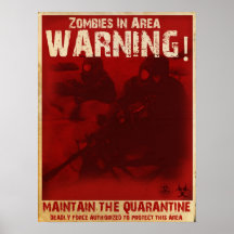 Zombie Quarantine Poster