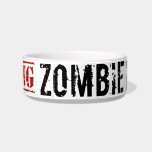 Zombie Rabbit Bowl pet bowls