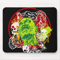 Zombie Raid Mousepad