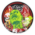Zombie Raid Stickers by RockHouseCo Zombie Raid Stickers