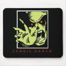 Zombie Ranch Attack mousepads