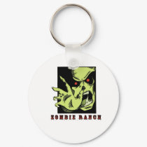 Zombie Ranch Logo keychains