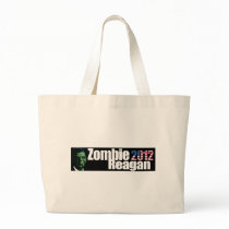 Zombie Reagan Canvas Bag