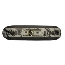 Zombie Reagan Custom Skate Board