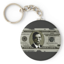 Zombie Reagan Key Chains