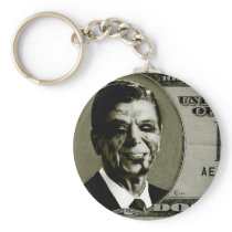 Zombie Reagan Key Chains
