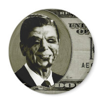 Zombie Reagan Magnets