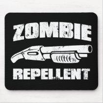 zombie repellent - the shotgun mousepads