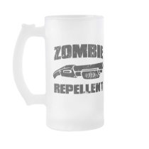 zombie repellent - the shotgun mugs