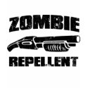 zombie repellent - the shotgun t-shirts