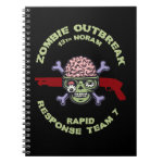Zombie Response Team 7 Spiral Notebook Zombie Response Team 7 Spiral Notebook